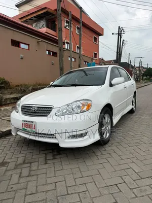 Toyota Corolla S 2007 White