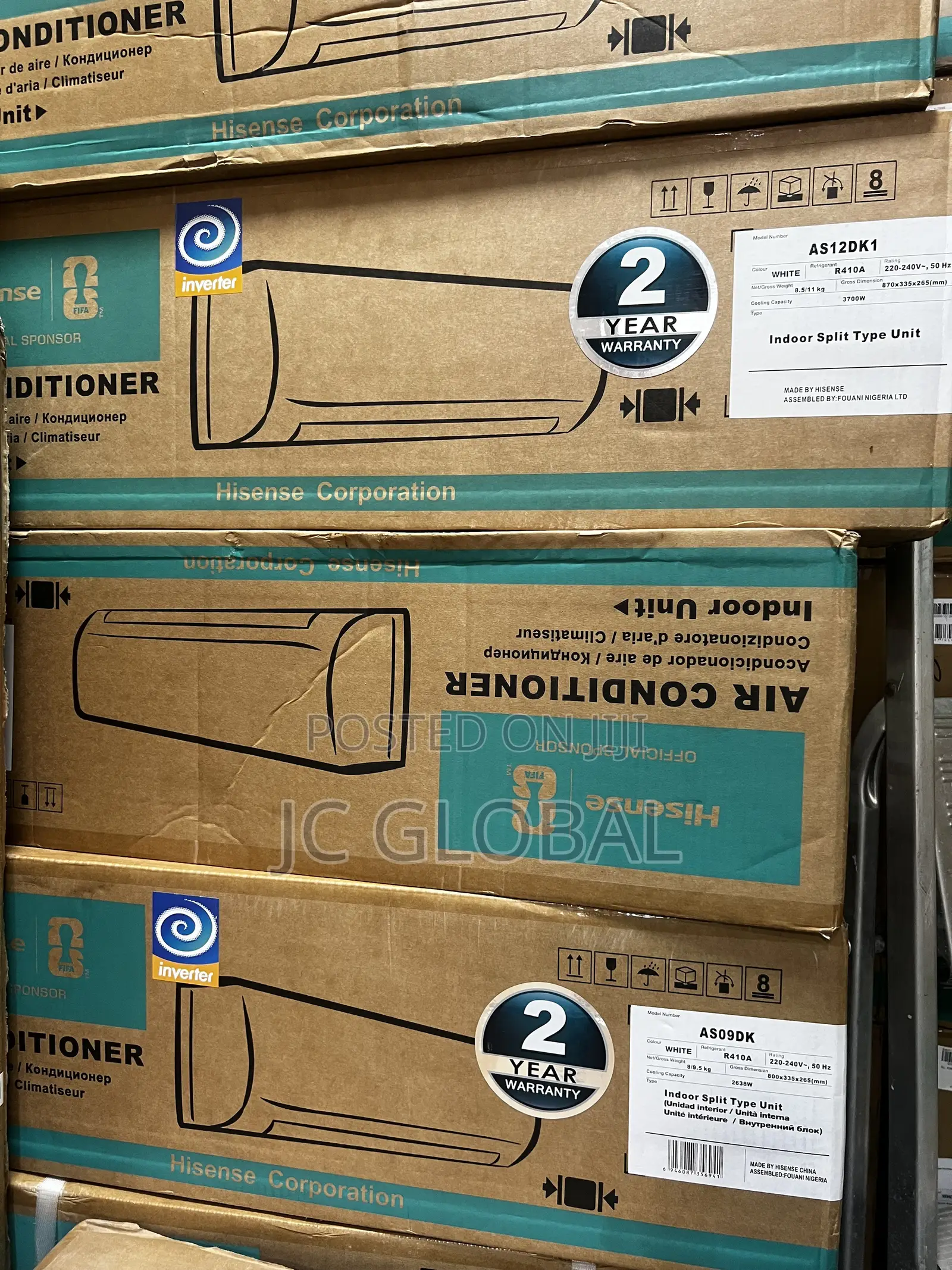 Original Hisense Inverter AC