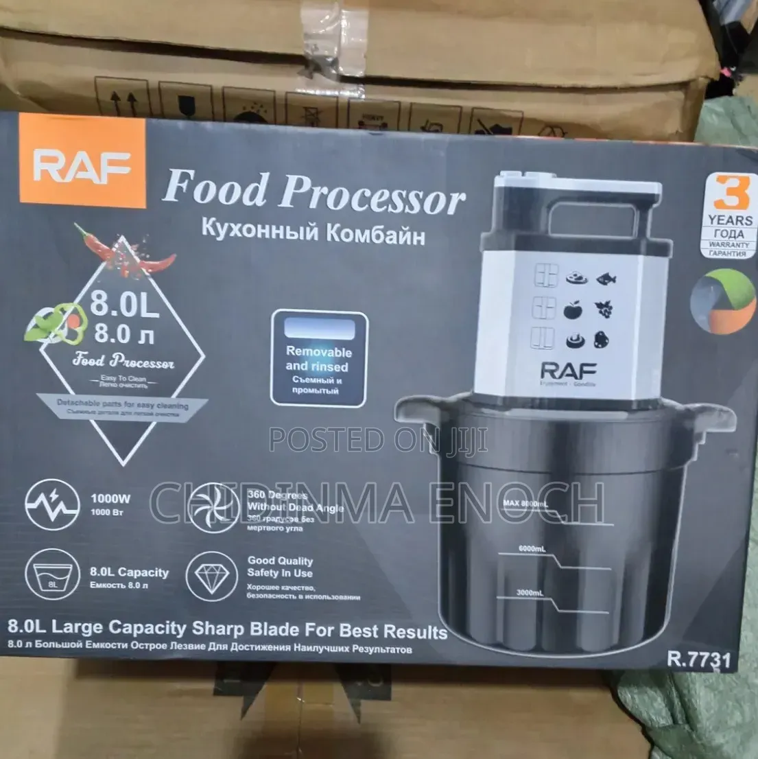 RAF Food Processor