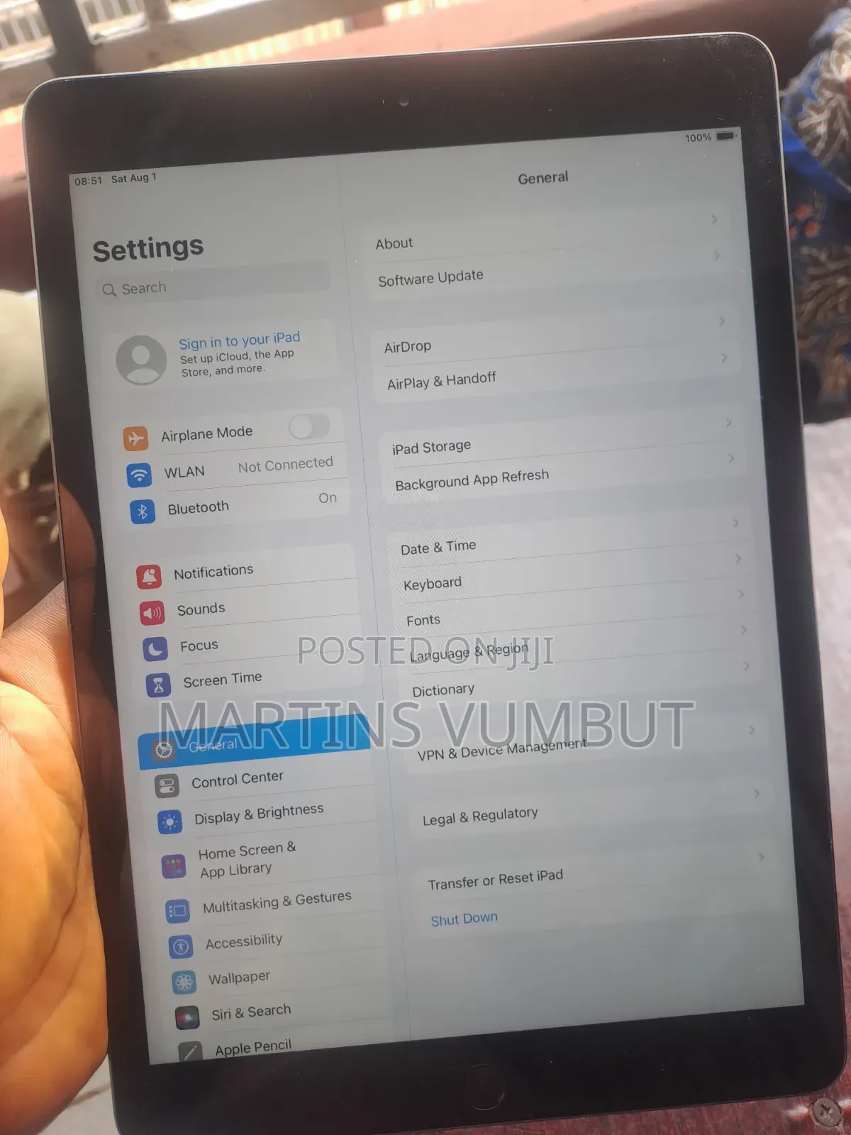 Apple iPad 10.2 (2020) 32 GB Silver