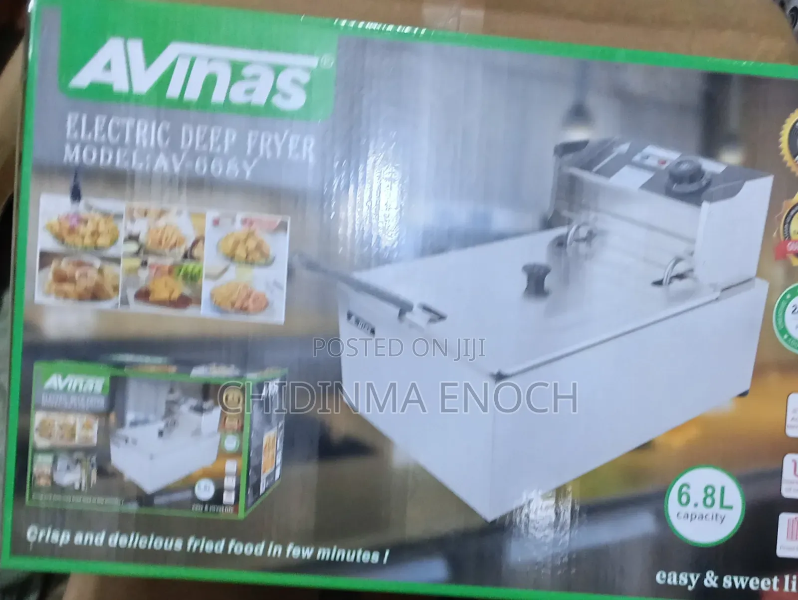 Avinas Electric Deep Fryer