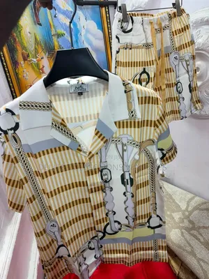 *High Quality Design Hermes 2pcs Set Available Now Size: M-XXL