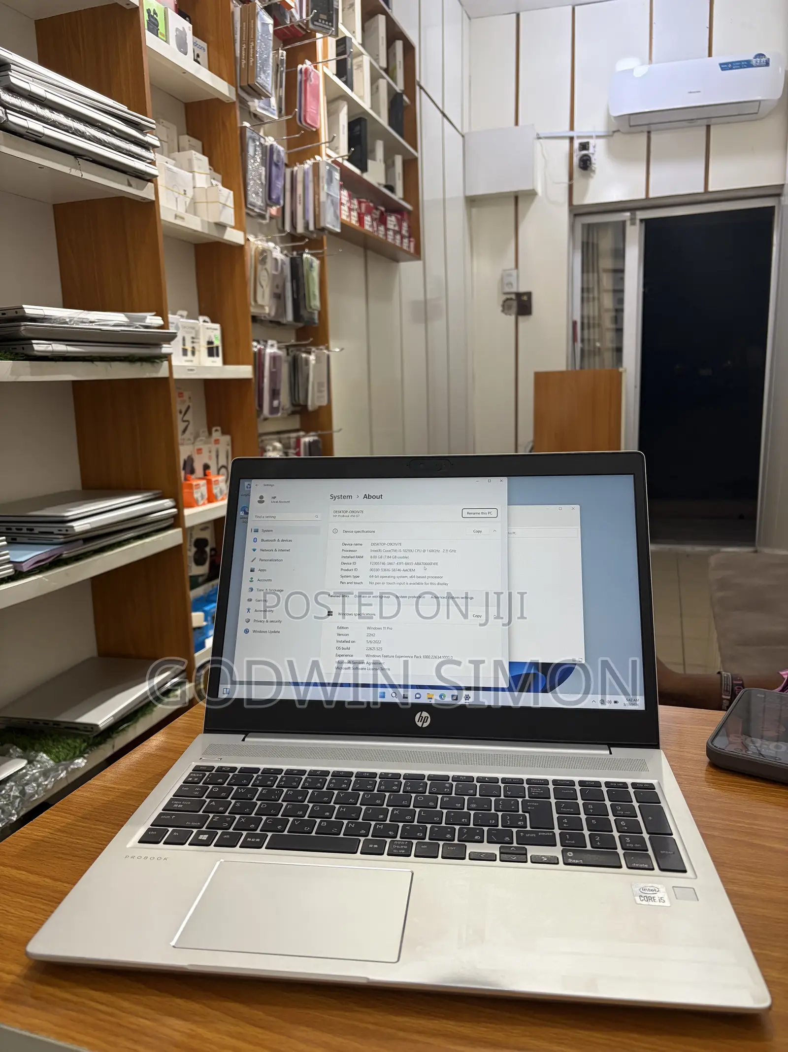 Laptop HP ProBook 450 G7 8GB Intel Core i5 HDD 500GB