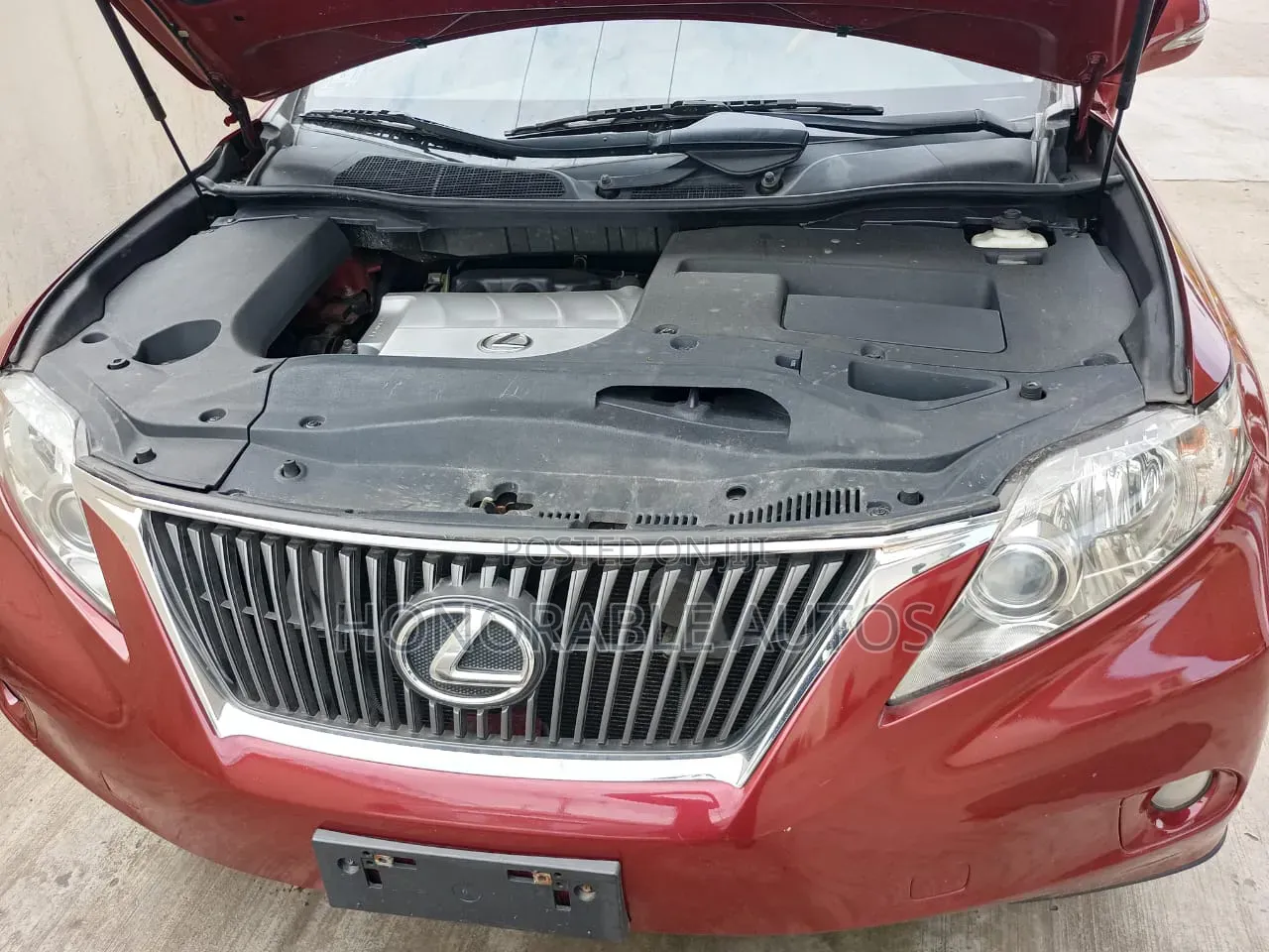 Lexus RX 2010 Red