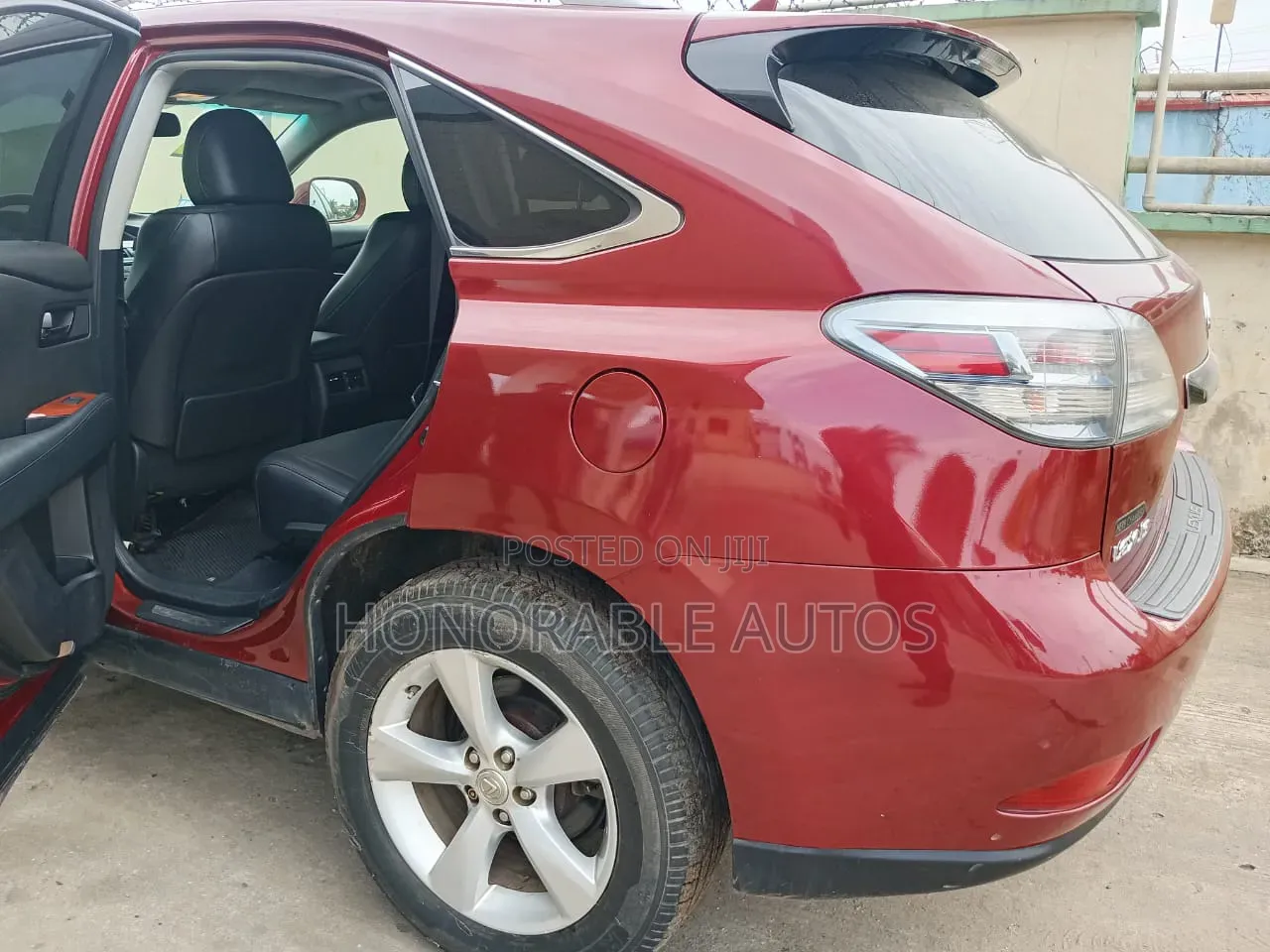 Lexus RX 2010 Red