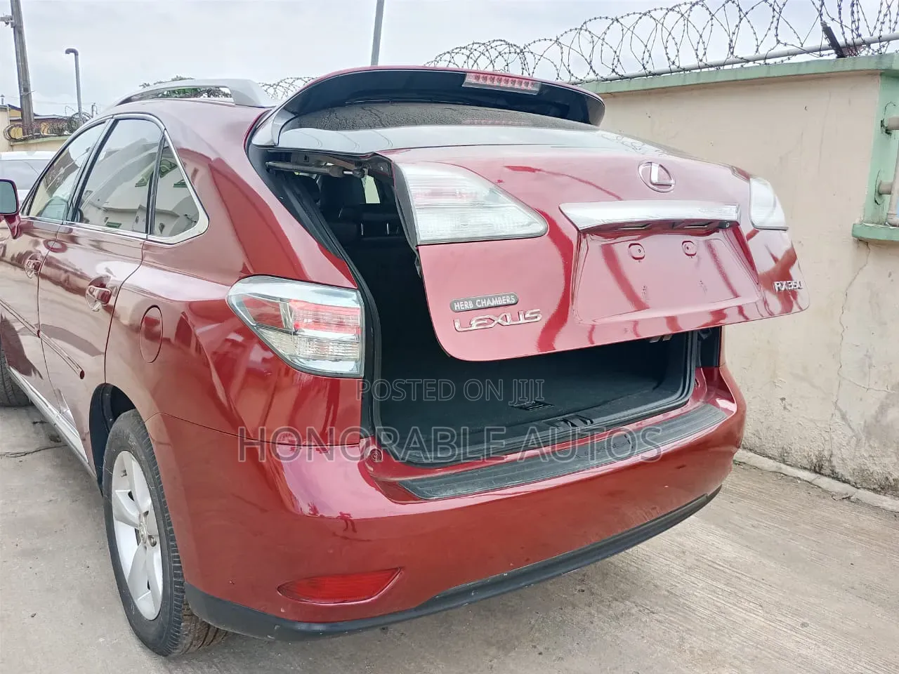 Lexus RX 2010 Red