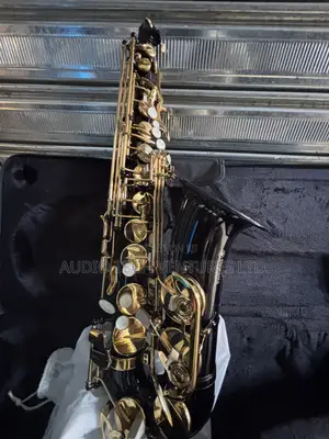 Yamaha Gold and Black Saxophone