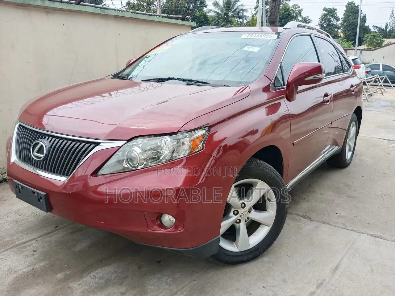 Lexus RX 2010 Red