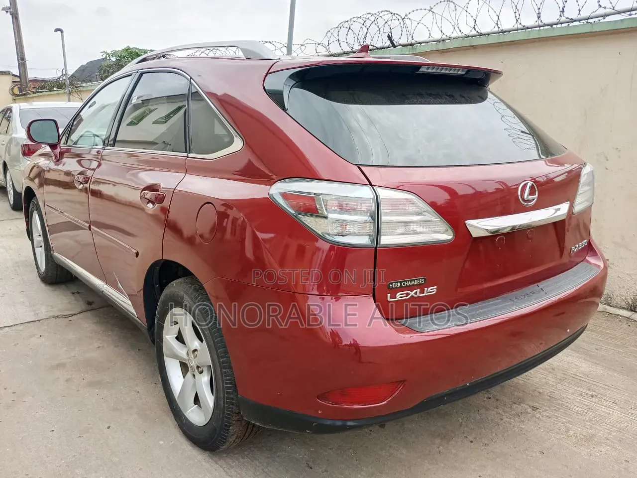 Lexus RX 2010 Red