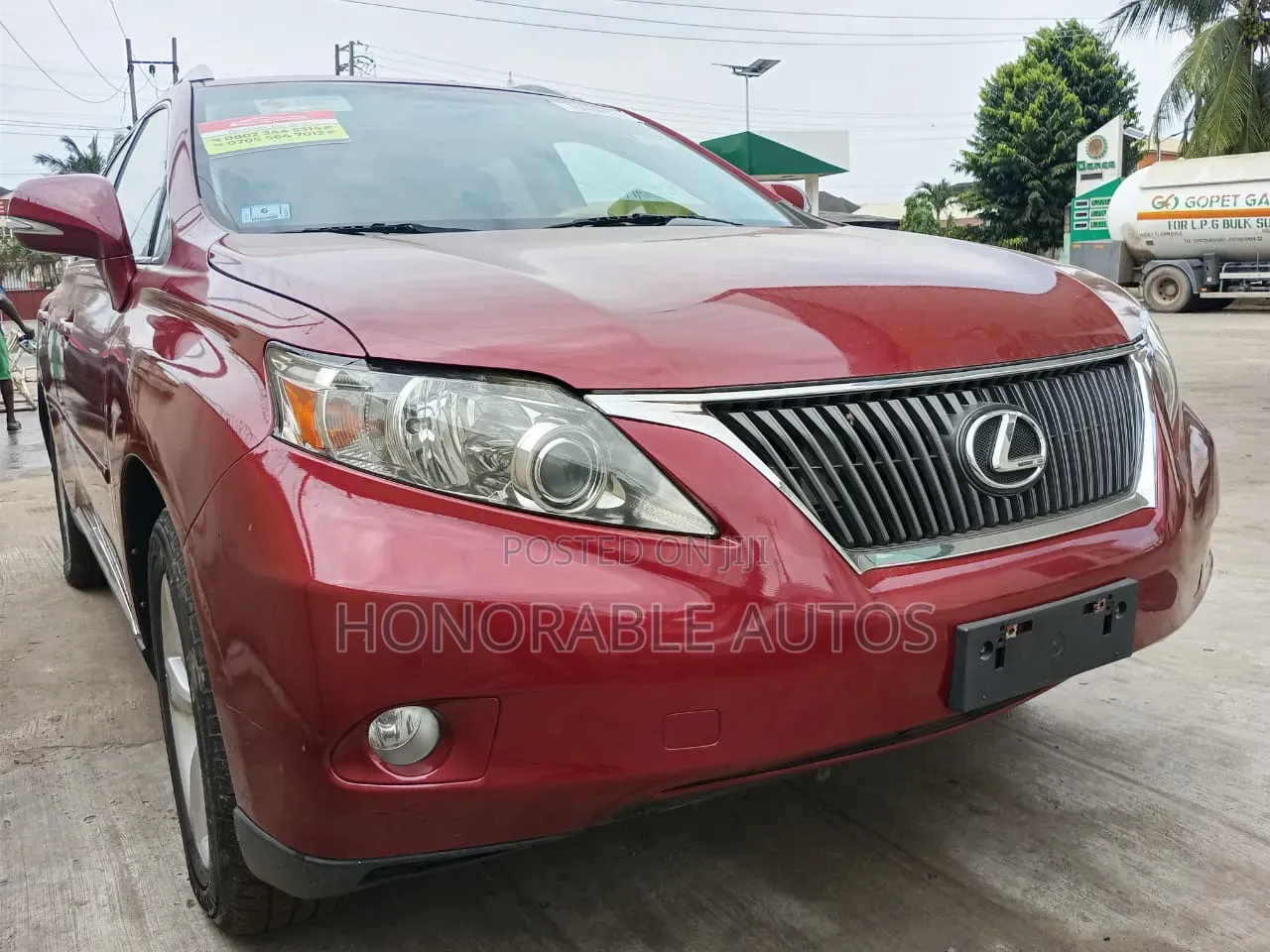 Lexus RX 2010 Red