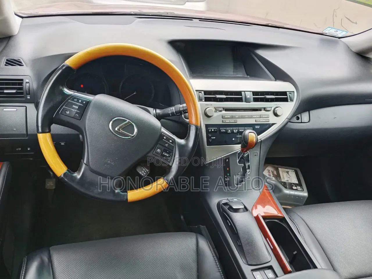 Lexus RX 2010 Red