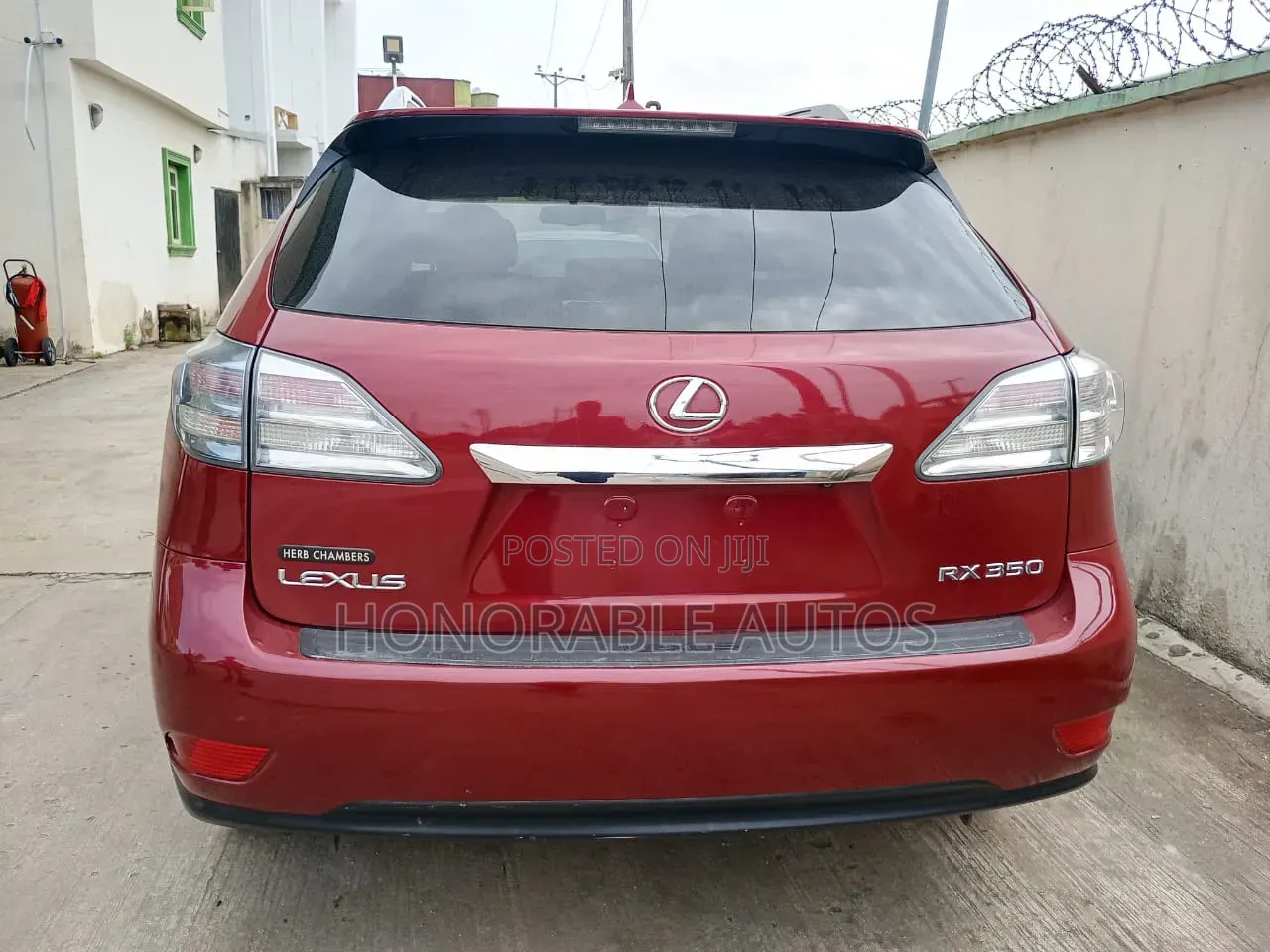 Lexus RX 2010 Red