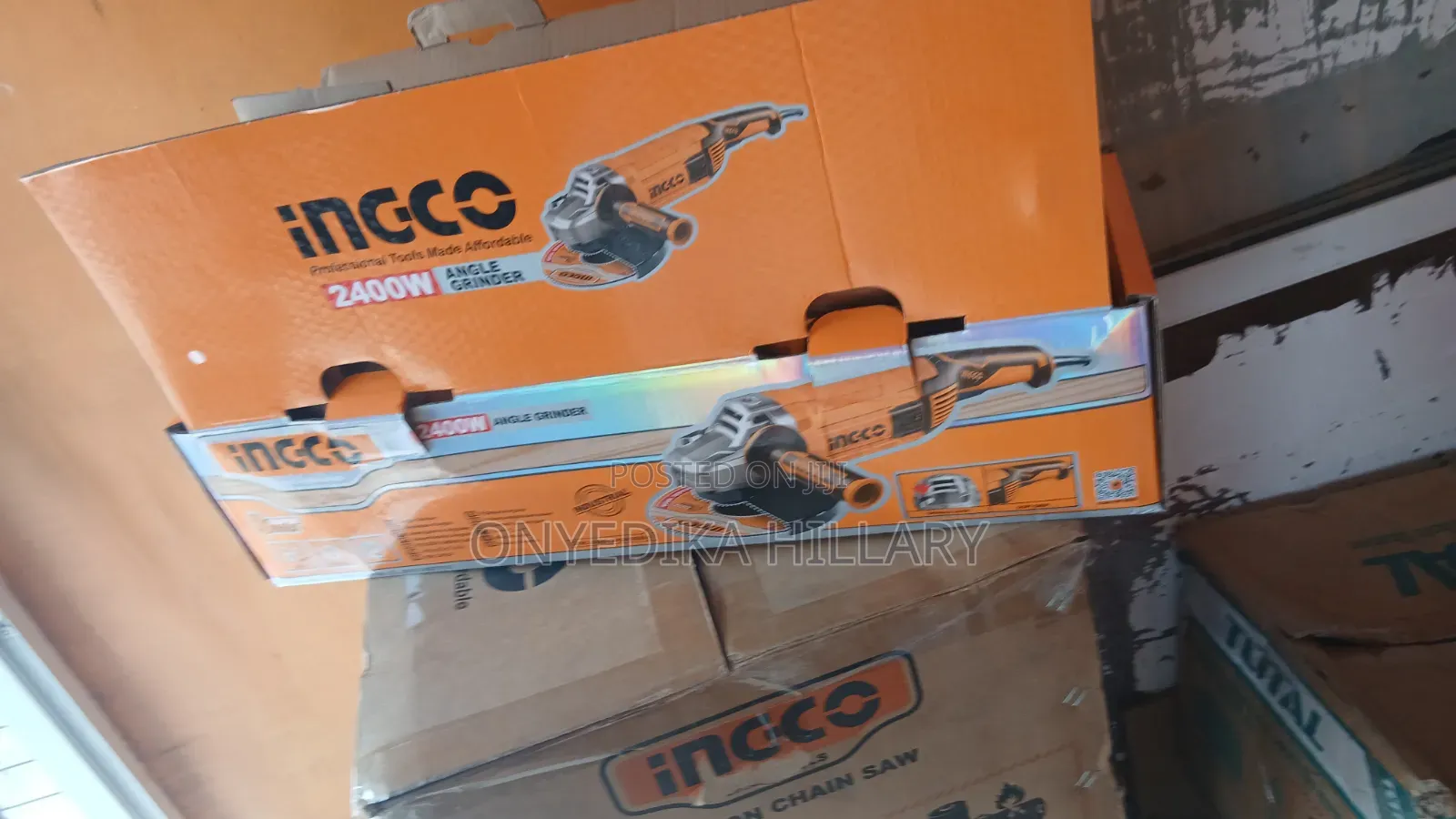 2400w Inco Angle Grinder Machine