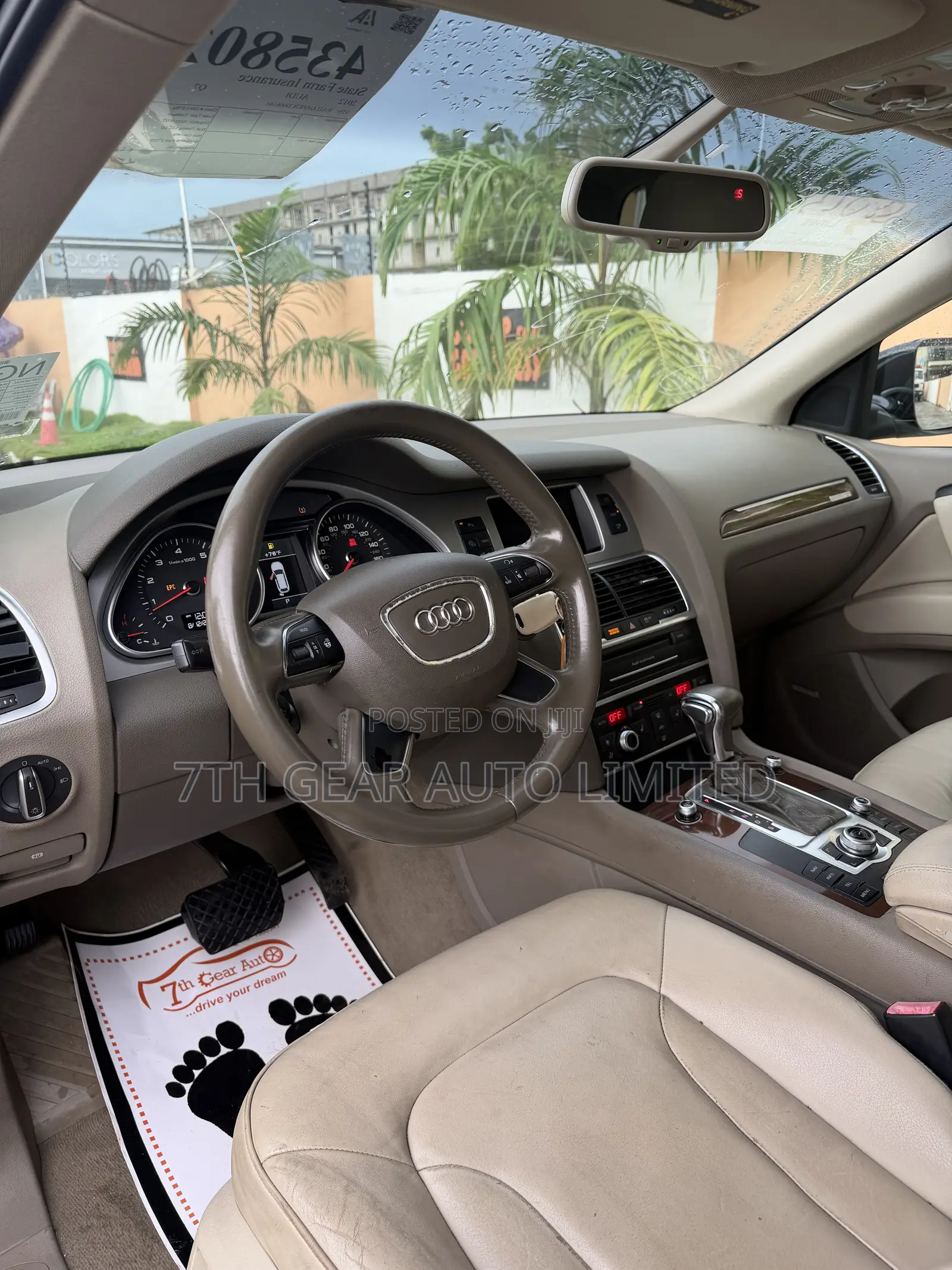 Audi Q7 2011 Black
