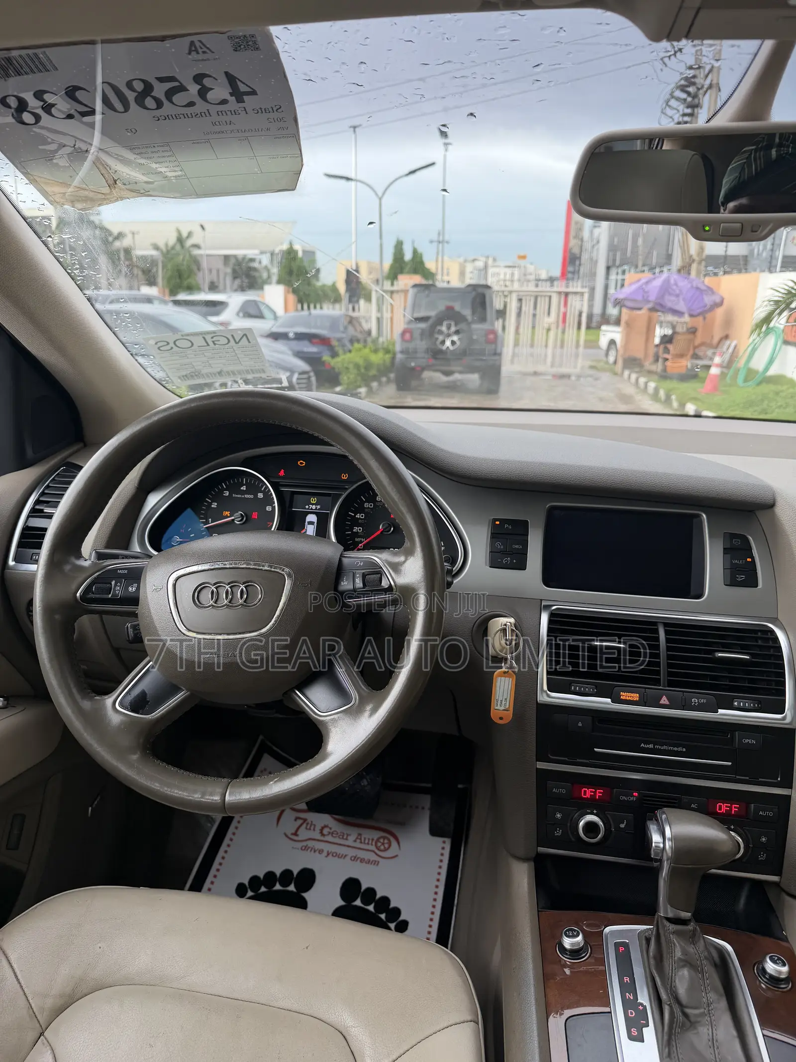 Audi Q7 2011 Black