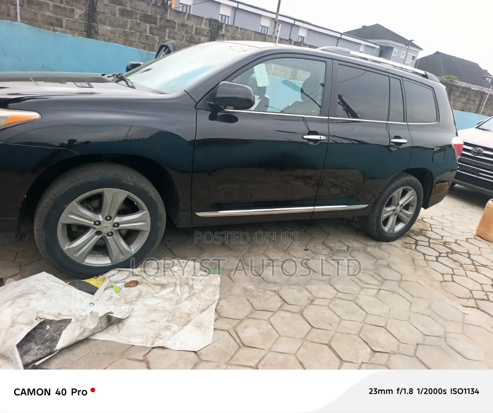 Toyota Highlander 2023 Black