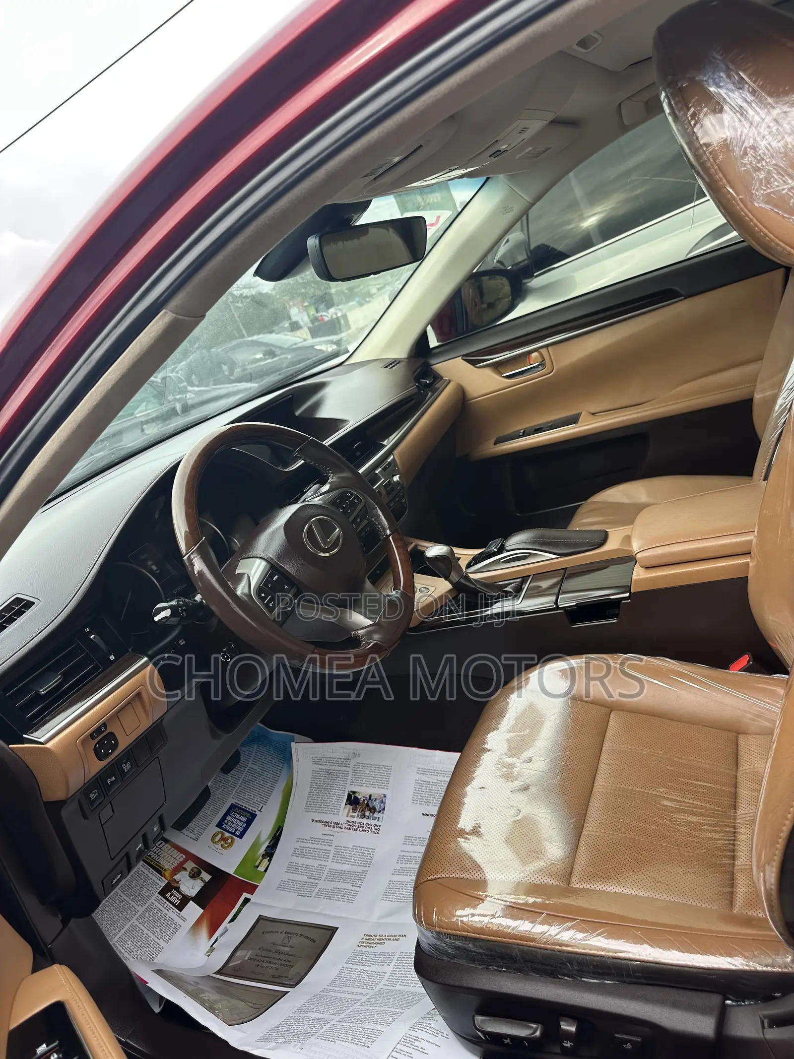 Lexus ES 2016 Red
