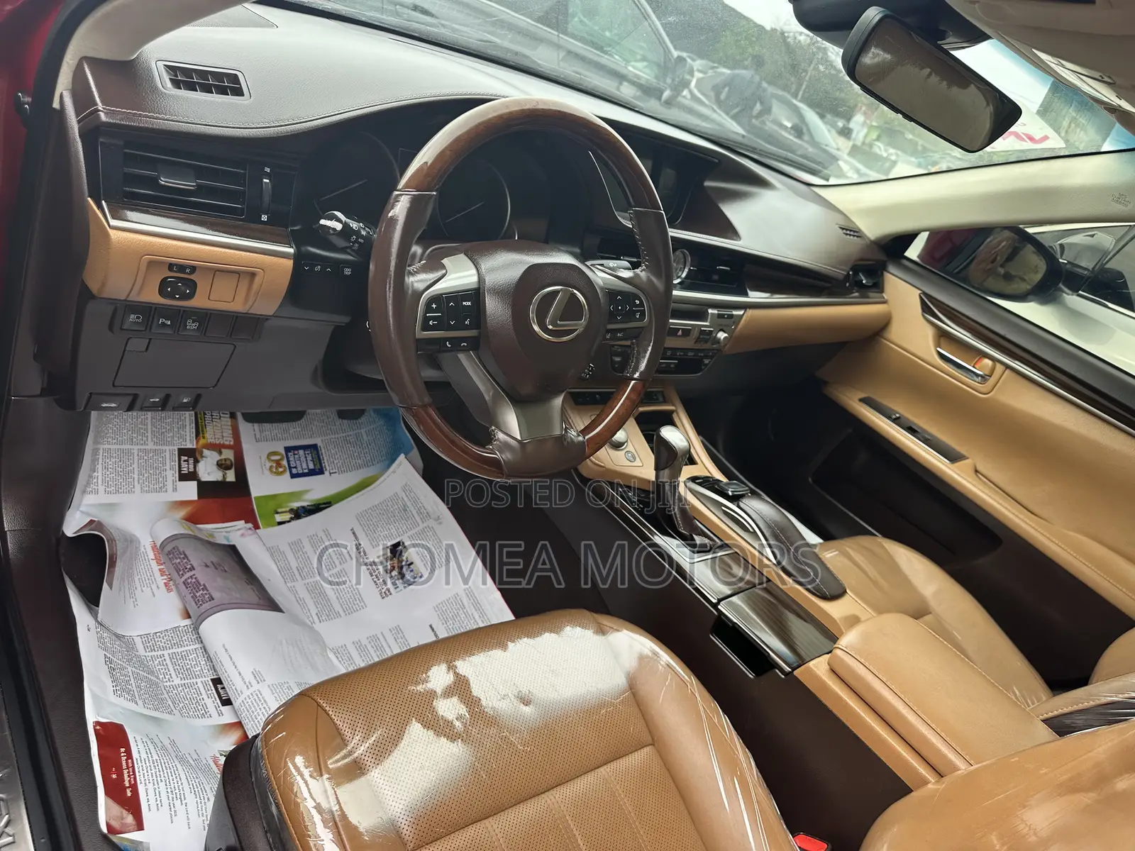 Lexus ES 2016 Red