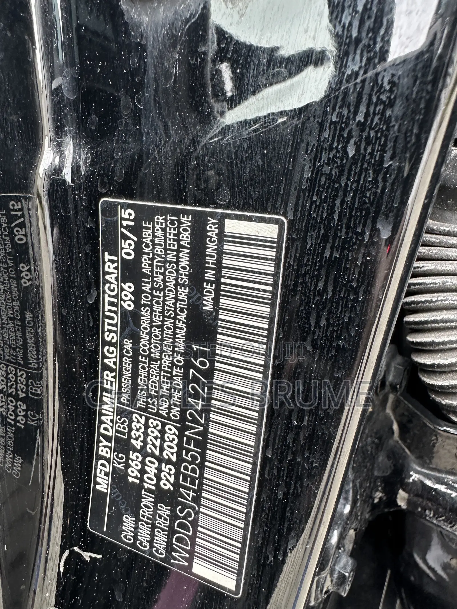 Mercedes-Benz C250 2015 Black