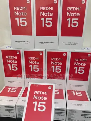 New Xiaomi Redmi Note 15 256 GB Black