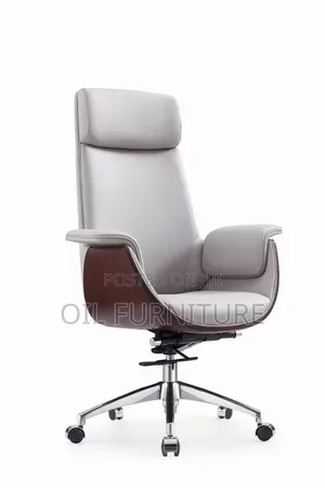 ​Heavy-Duty Chrome Star Base With Smooth Wheelss High Back