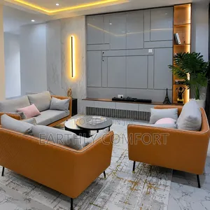 Modern Living Room Interior Design | TV Console, Sofa Set Home Deco