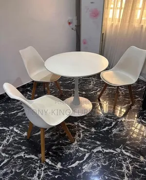 Modern Imported Round Top Wooden Dining Table