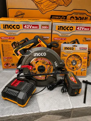 Ingco 42V Max 185mm Cordless Circular Saw