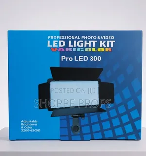 Led 300 Pro Photo and Video Varicolor Light