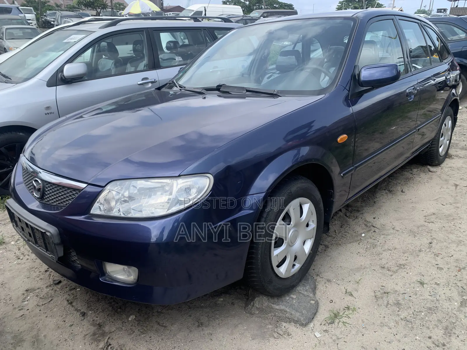 Mazda 323 2004 Blue