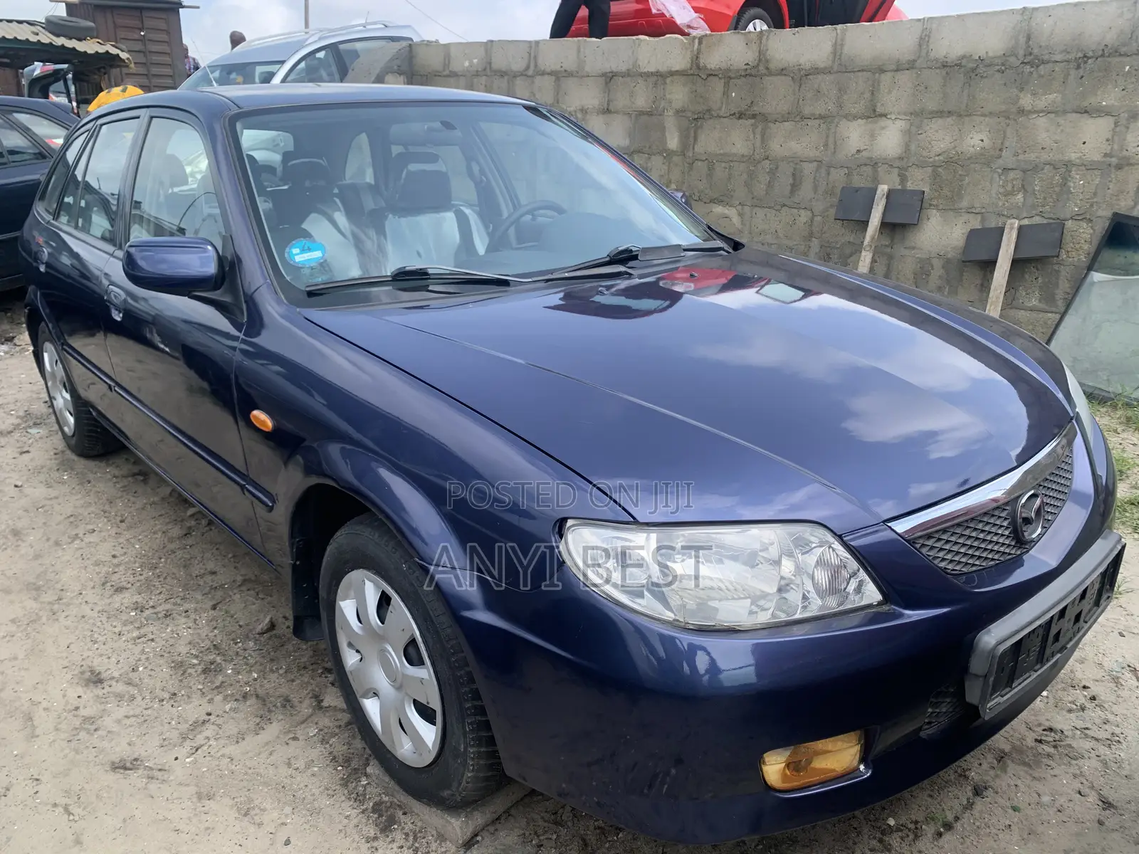 Mazda 323 2004 Blue