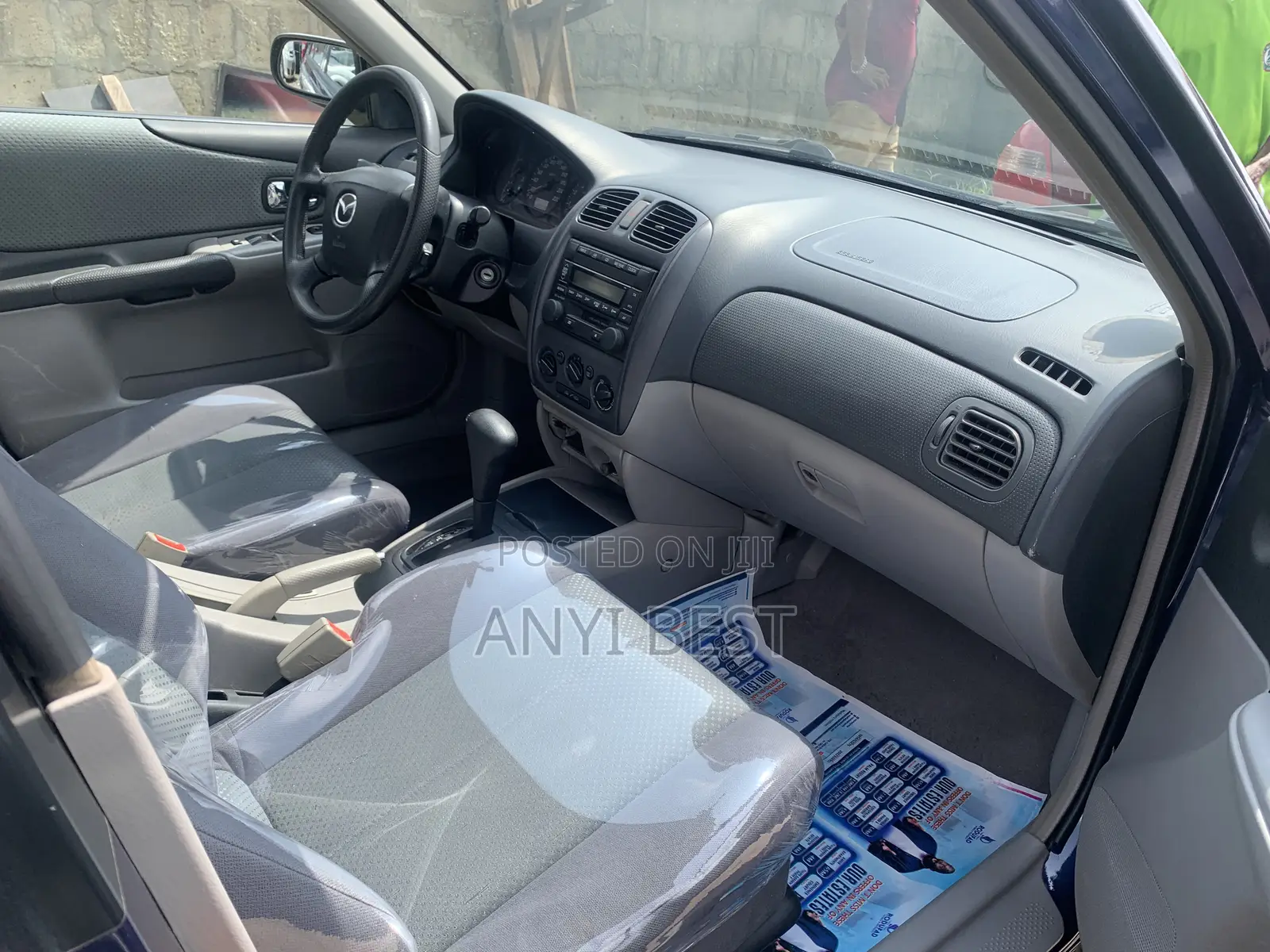 Mazda 323 2004 Blue