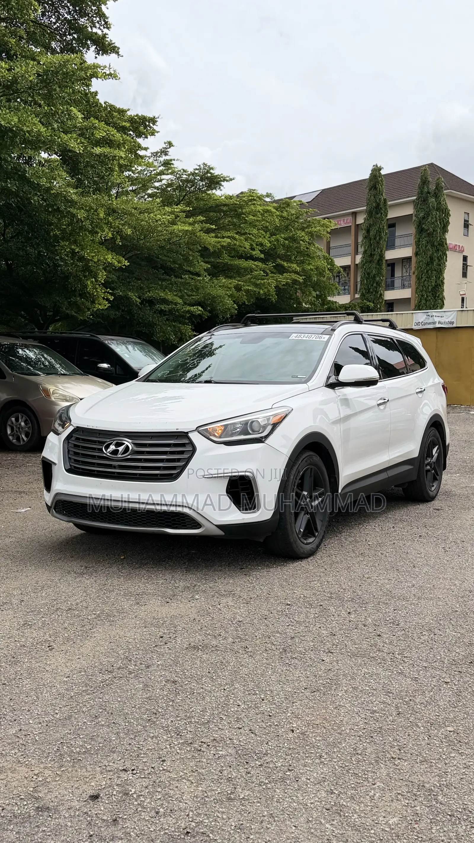 Hyundai Santa Fe 2017 White