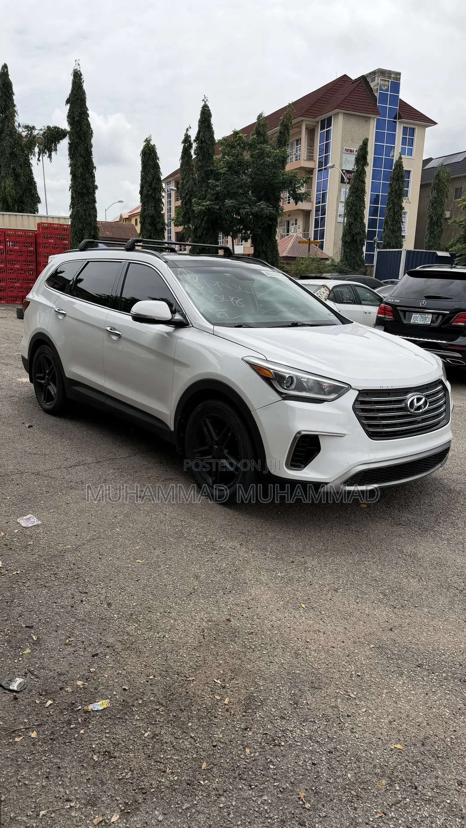Hyundai Santa Fe 2017 White