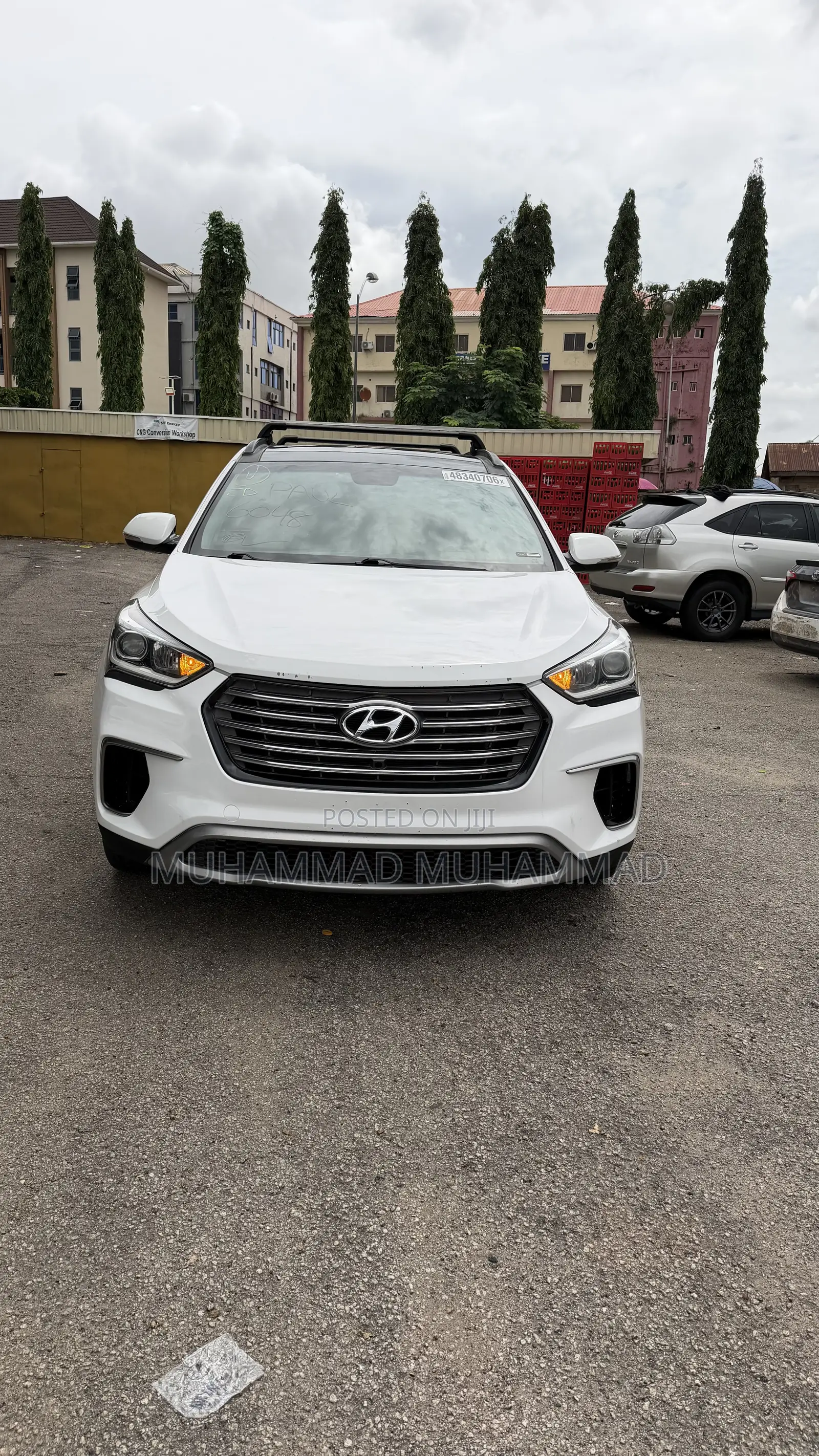 Hyundai Santa Fe 2017 White