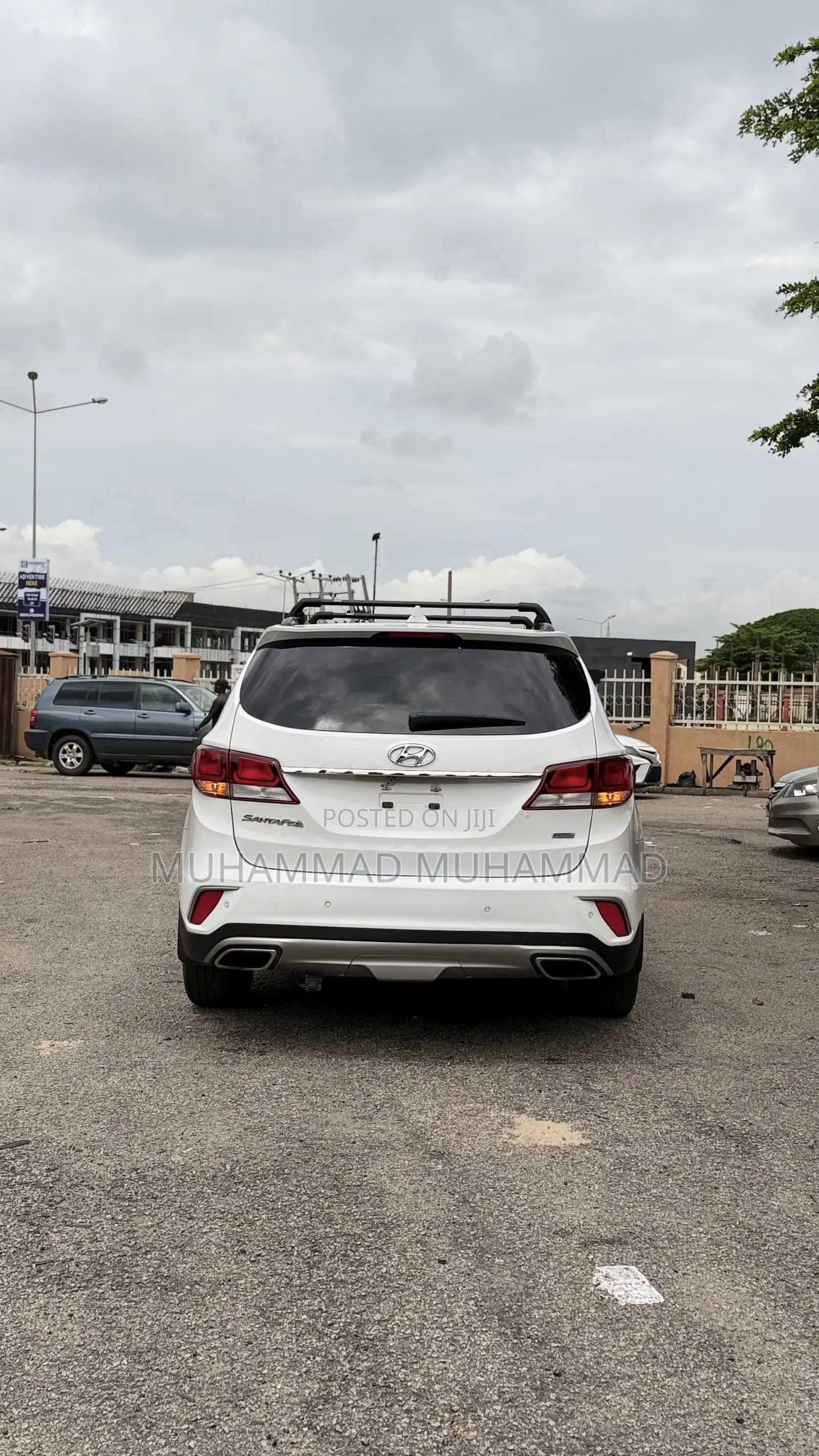 Hyundai Santa Fe 2017 White