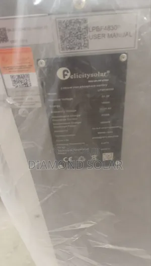 15kwh 51.2v 300ah Felicity Lithium Ion Batteries LPBF