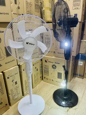 16” Solar Rechargeable Fan