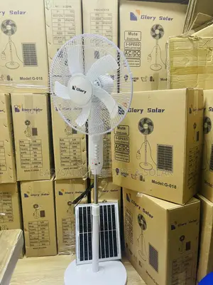 16” Solar Rechargeable Fan