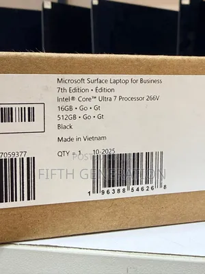 New Laptop Microsoft Surface Laptop 7 16GB Intel SSD 512GB