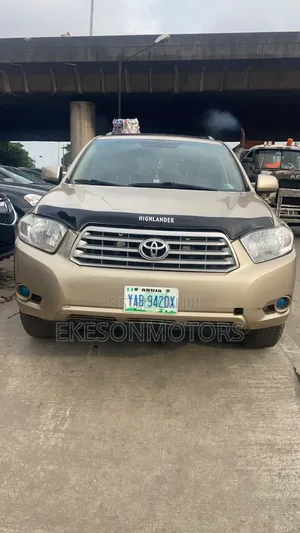 Toyota Highlander Sport 2009 Gold