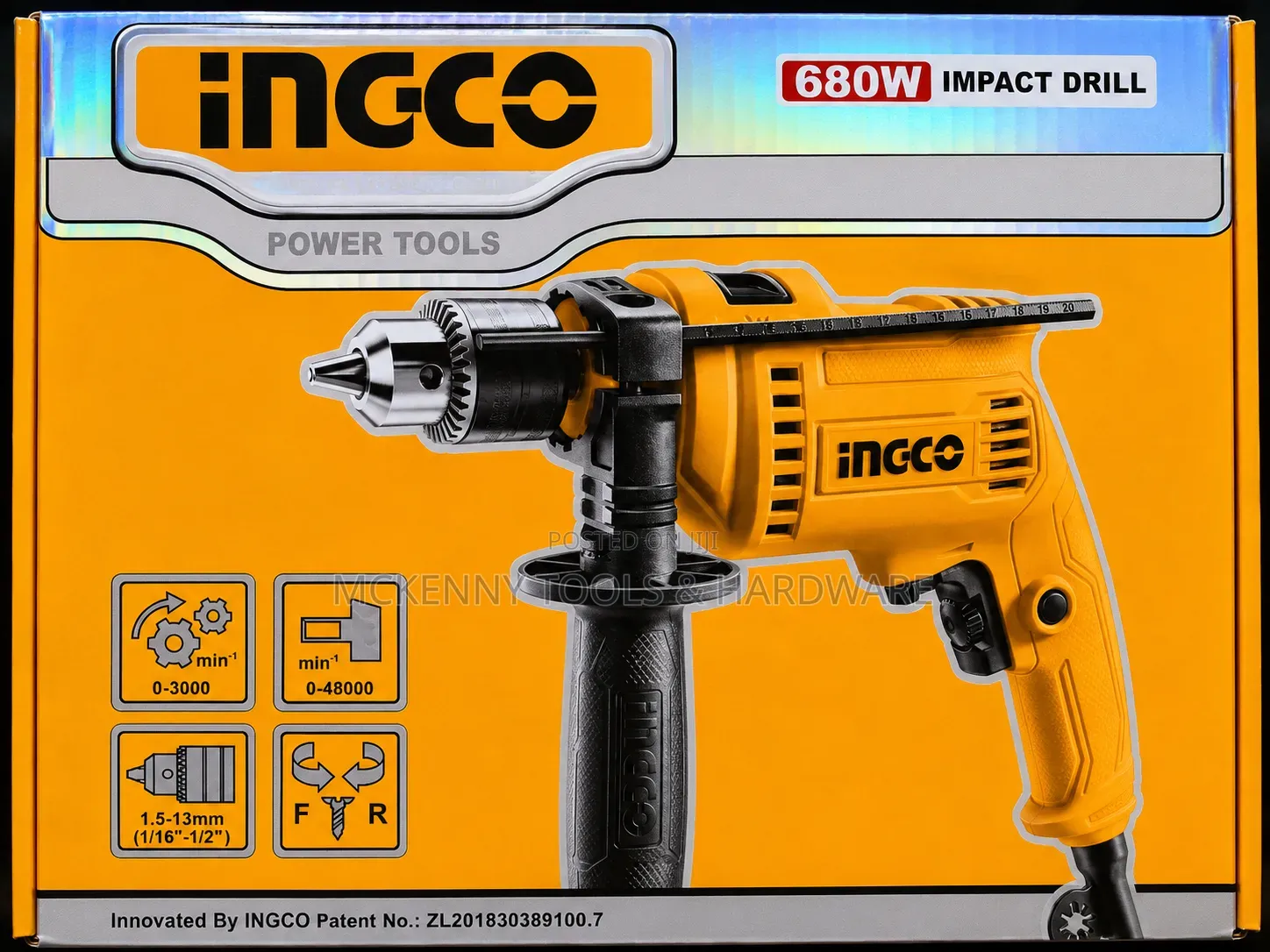 Ingco Impact Drill 680W ID6808
