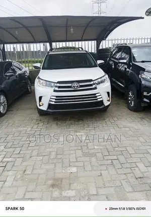 Toyota Highlander Limited V6 4x4 (3.5L 6cyl 6A) 2016 White