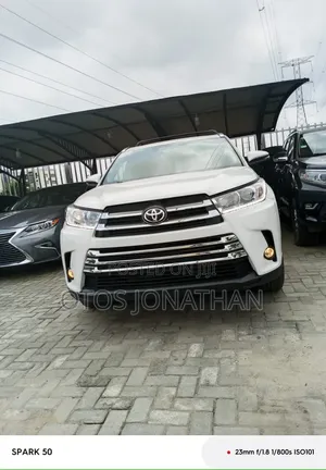 Toyota Highlander Limited V6 4x4 (3.5L 6cyl 6A) 2016 White