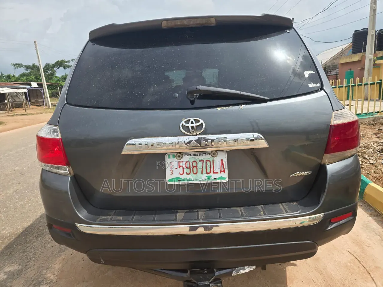 Toyota Highlander 2011 Gray