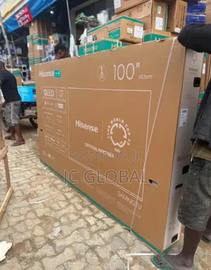 Original Hisense Smart Android TV 100inches