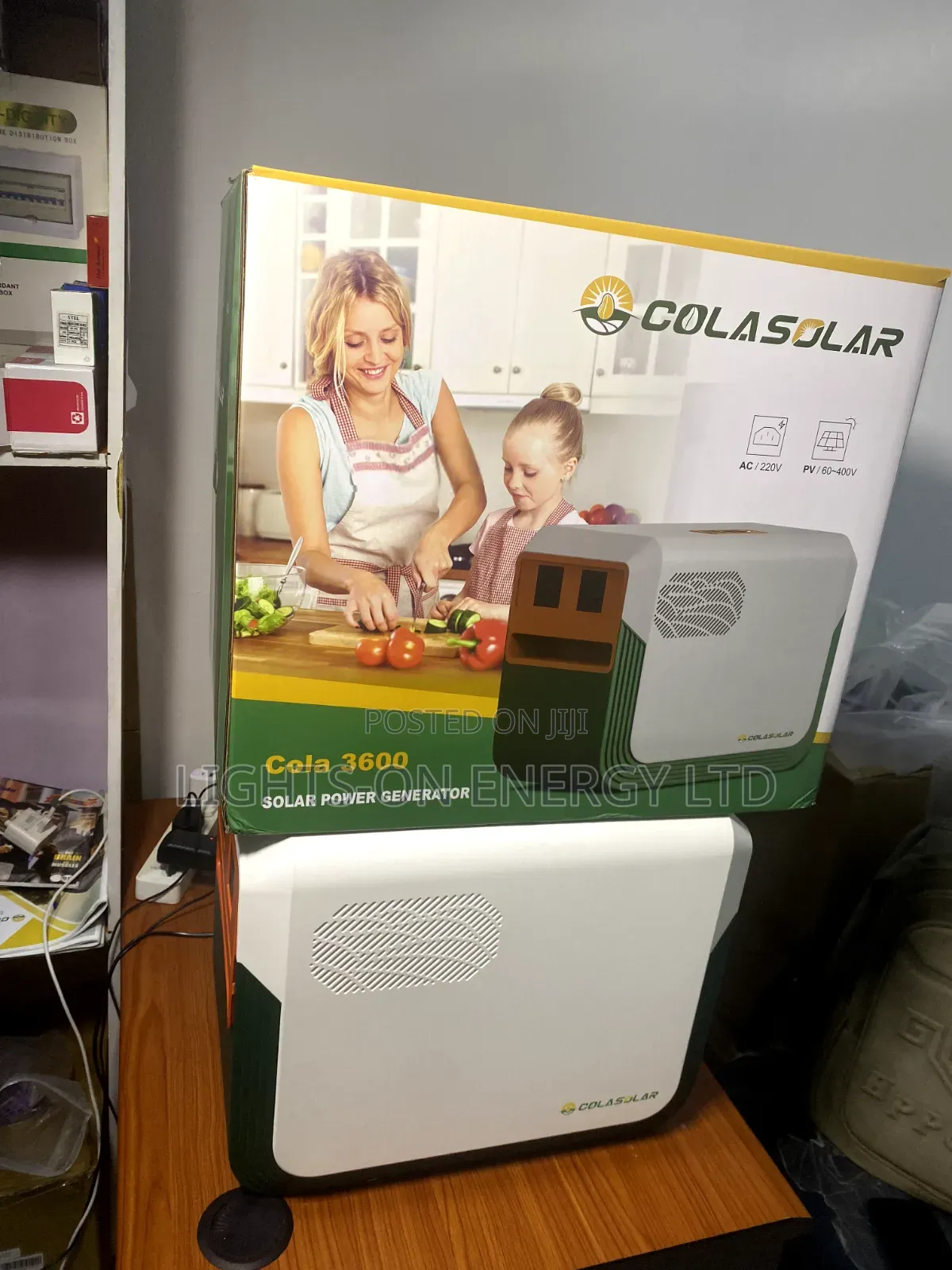 Cola3600 Solar Gen 1200w