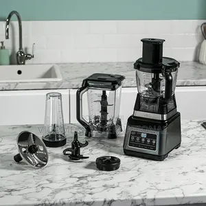 -In-1 Food Processor Blender 1200W BN800UK