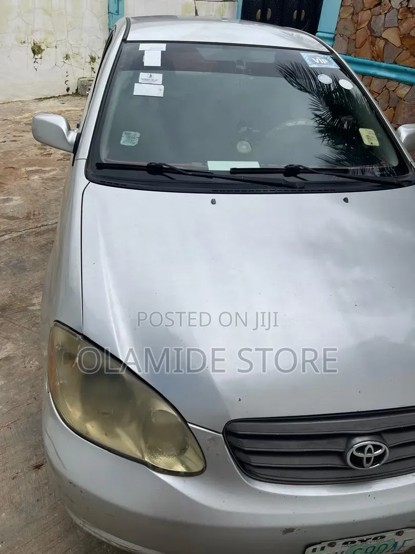 Toyota Corolla 2003 Silver