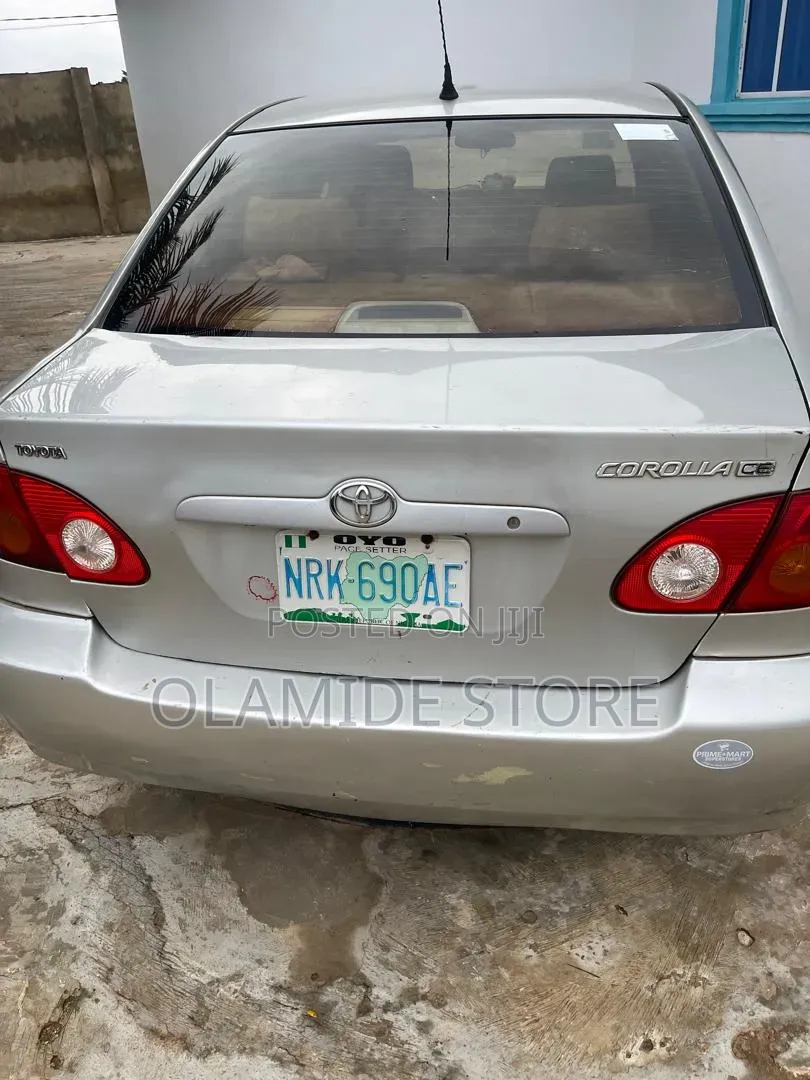 Toyota Corolla 2003 Silver